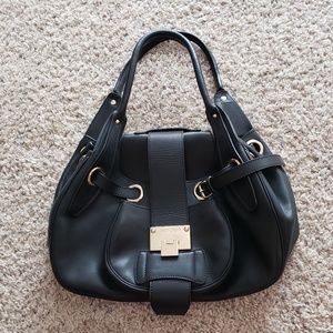 Jimmy Choo Small Leather Black Bag Ramona